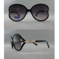 Los mejores productos de venta Acetate marco promoción gafas de sol para las mujeres P01074